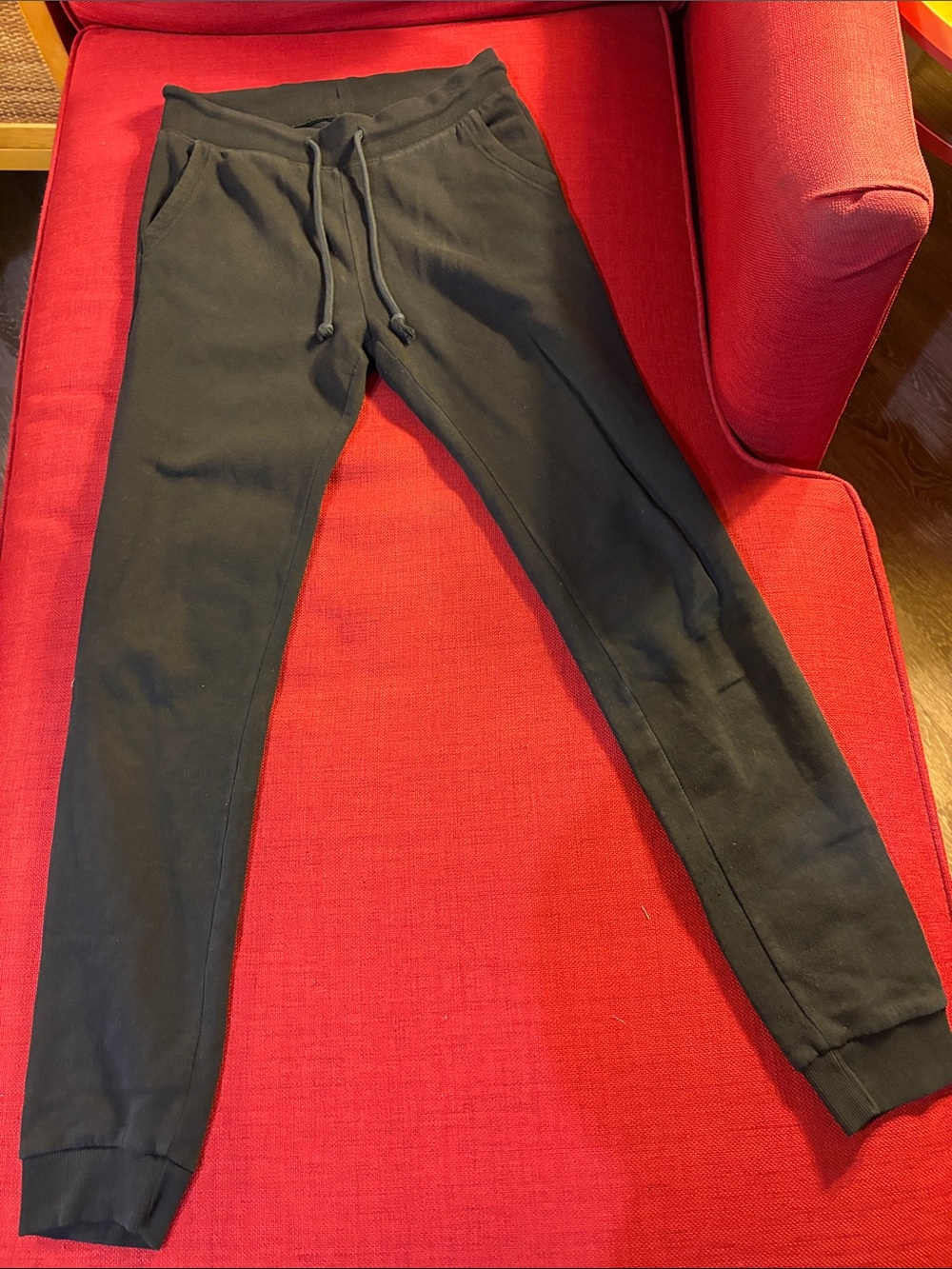 Black Women’s Jogger Pants with Drawstring Waist